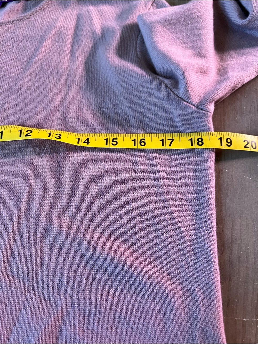 Ralph Lauren Purple Label Wool Cashmere Mauve Pink Sweater Medium Knit Italy - Picture 8 of 10